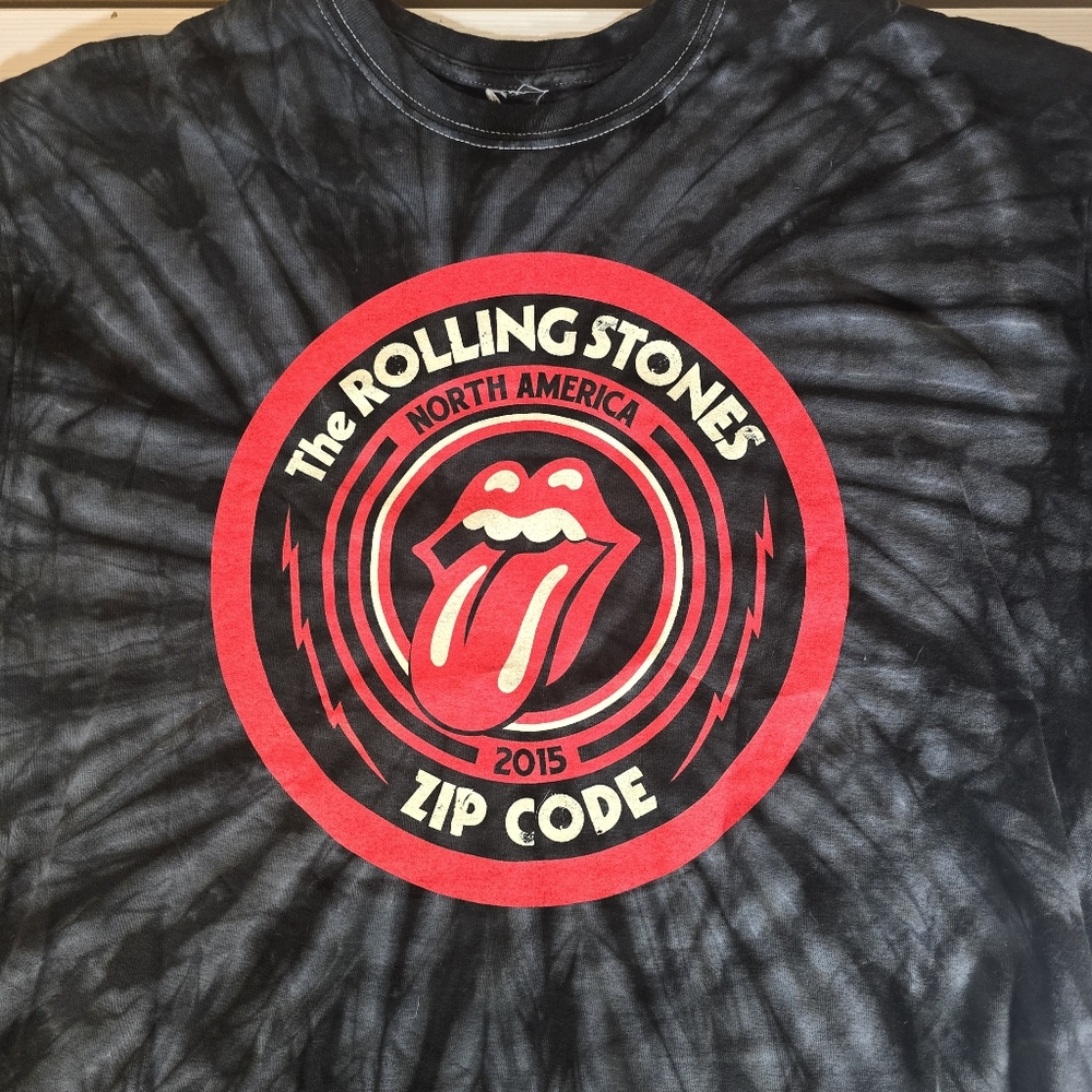 2015 XL Rolling Stones Zip Code Tour T-Shirt